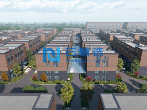 北辰科技园2200平米独栋花园厂房对外出售，带雨棚