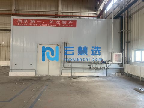 天津空港1500平米独门独院厂房出租，配有天车