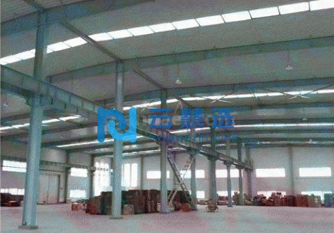 开发区西区4356平米钢结构厂房出租