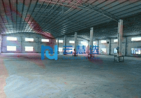 花都炭步简易厂房300000平米出租，可做污染