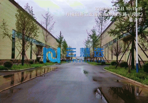 四川眉山丹棱县2000平米可喷漆厂房出售  50年产权  13米高