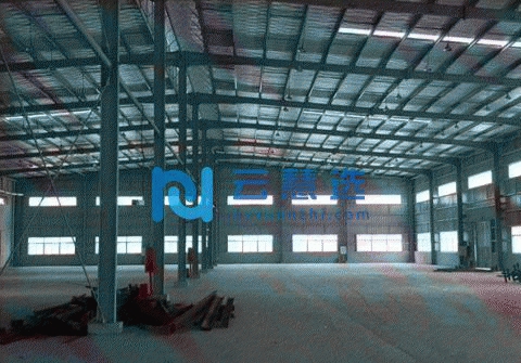 长泰4800平钢结构厂房出租