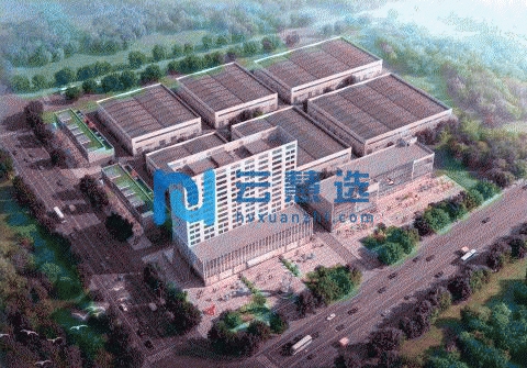 西安市蓝田县 电子商务产业园 4380平方米大面积 标准钢构厂房租售 交通便利