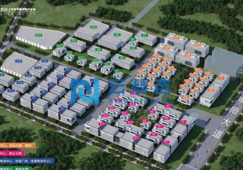 上饶横峰经开区国道边300亩30万方小微园 500平方起 独立产权