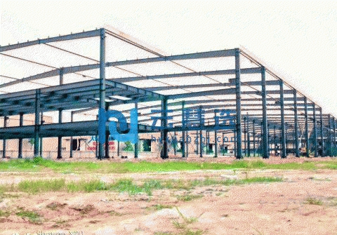 广汉市单层钢架3000平厂房出售  50年产权