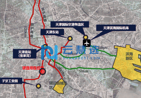 天津市静海开发区首个50年产权产业园出售，紧邻外环线