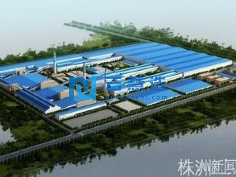 湖南旗滨玻璃工业园