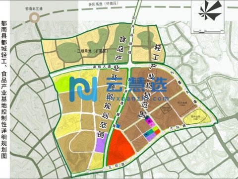广东云浮市郁南县都城轻工产业基地